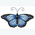 Made4Mattress Metal Butterfly Wall Decor MA4252068